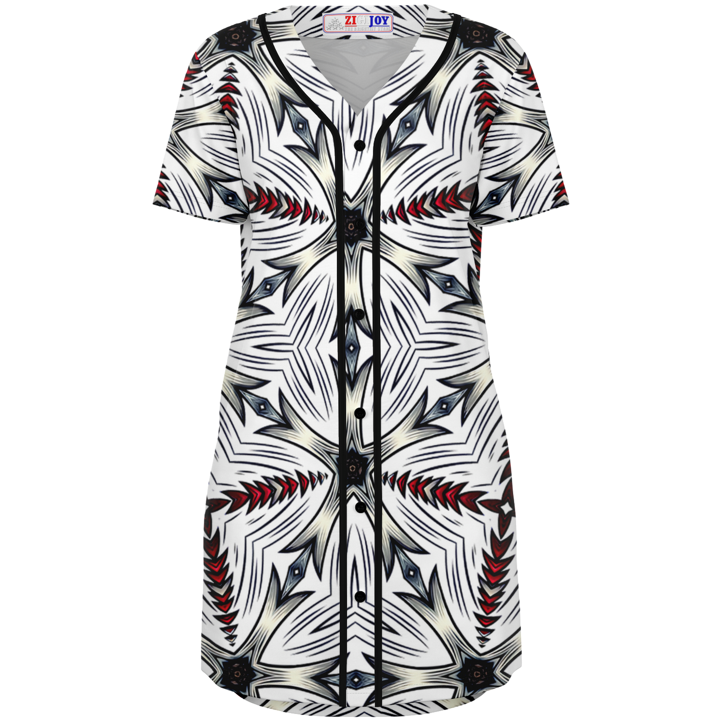 Women's Baseball Jersey Dress