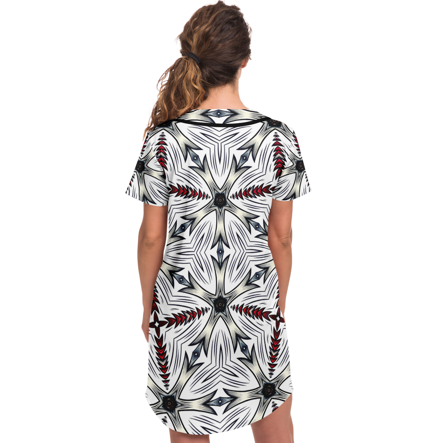 Women's Baseball Jersey Dress