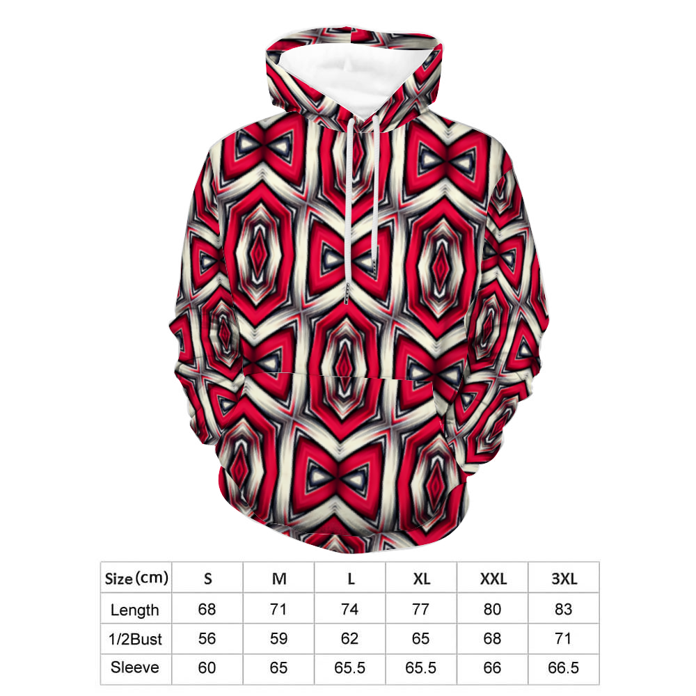 Men's Custom Unisex All Over Print Hoodie with Pockets