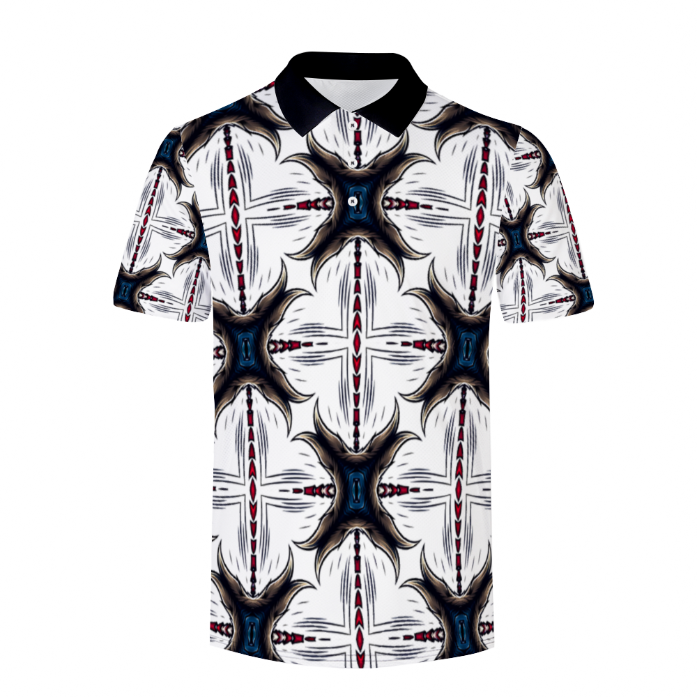 Men's Custom Black Classic Polo Shirt Tees