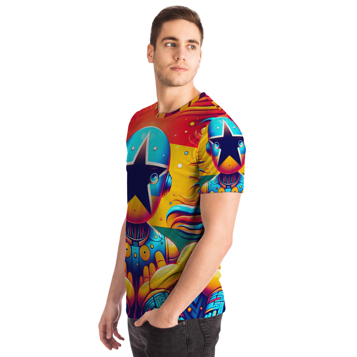 Men's Premium polyester T-shirt