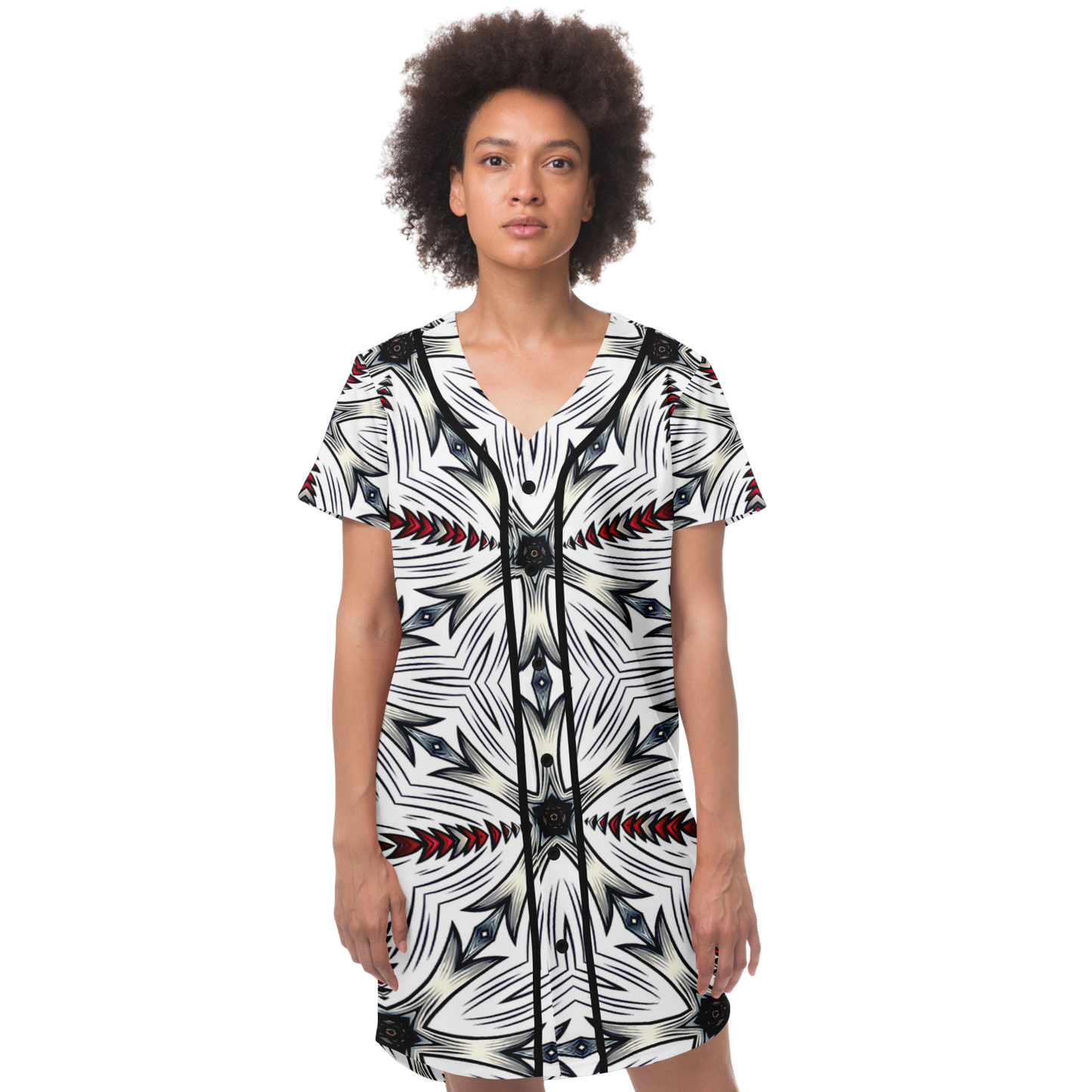 Women's Baseball Jersey Dress
