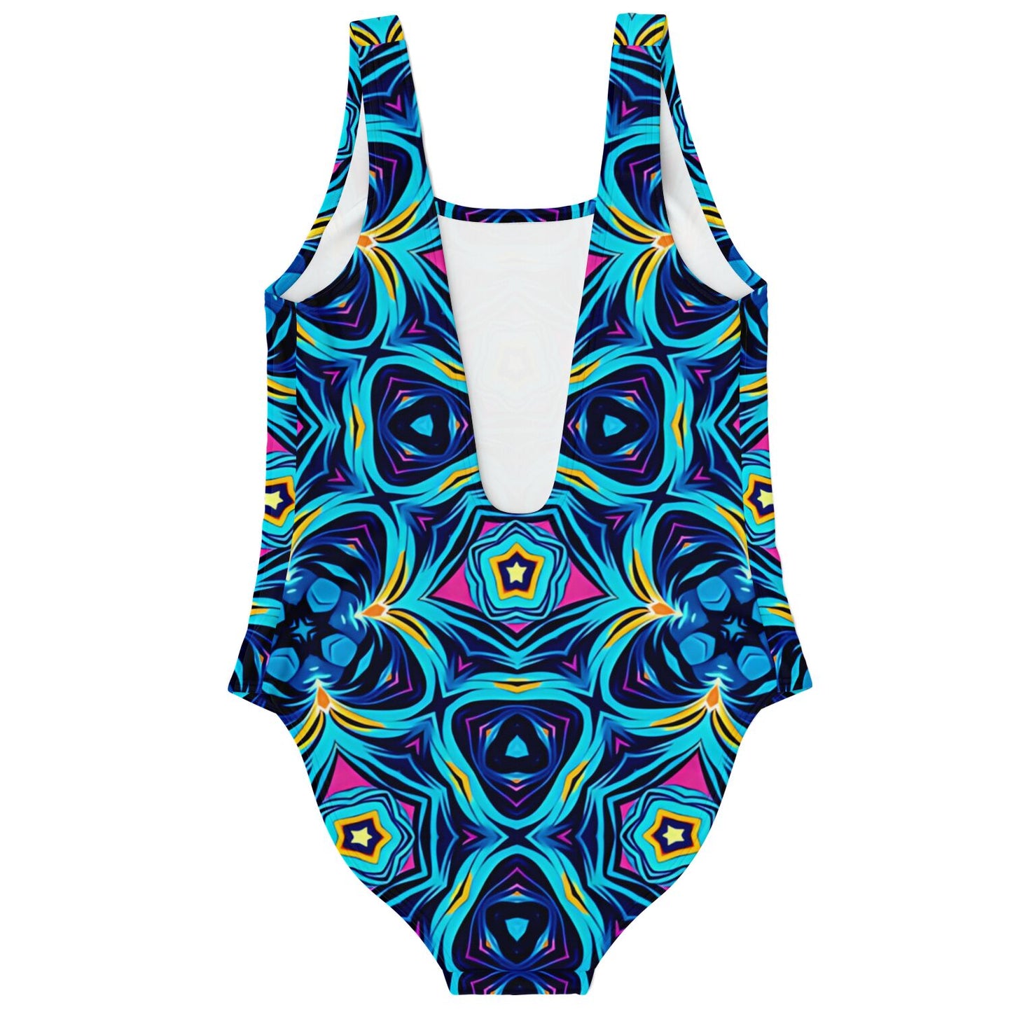 Women's Blue Kaleidoscope One-Piece Swimsuit