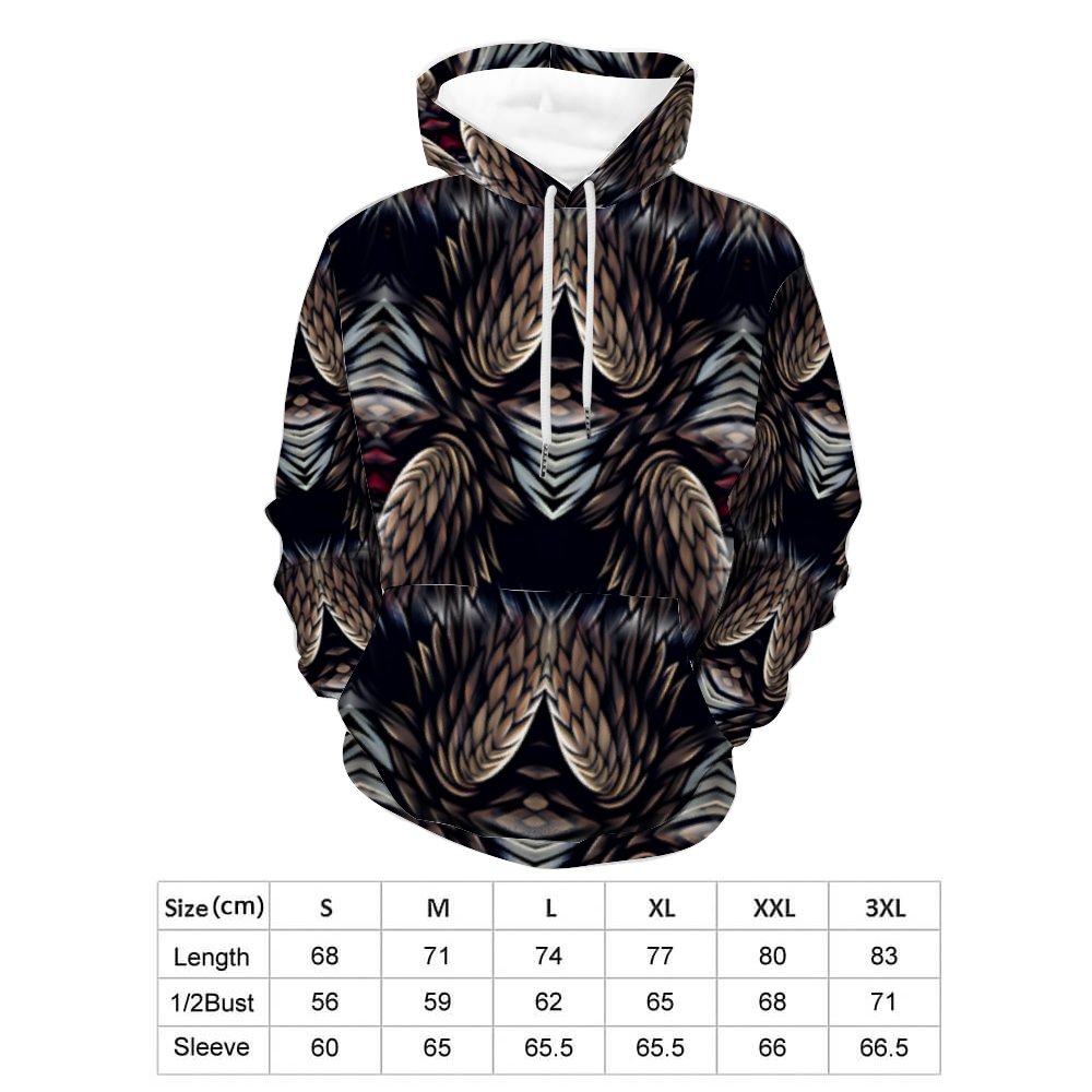 Men's Custom Unisex All Over Print Hoodie with Pockets