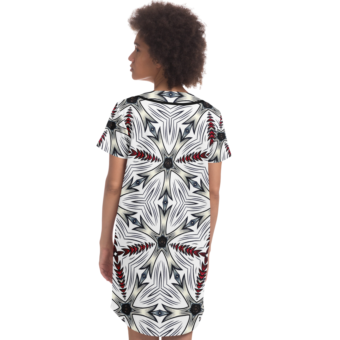 Women's Baseball Jersey Dress