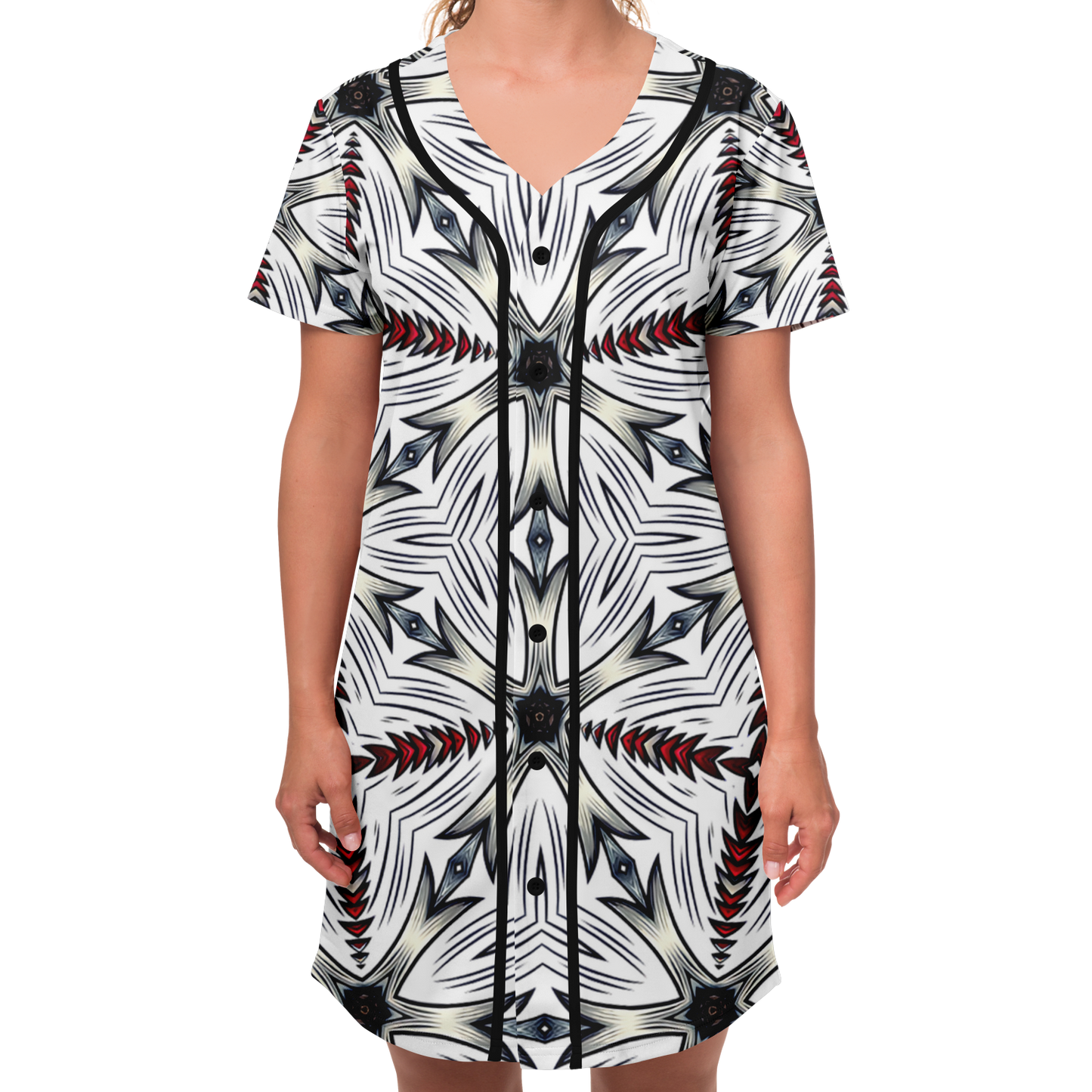 Women's Baseball Jersey Dress