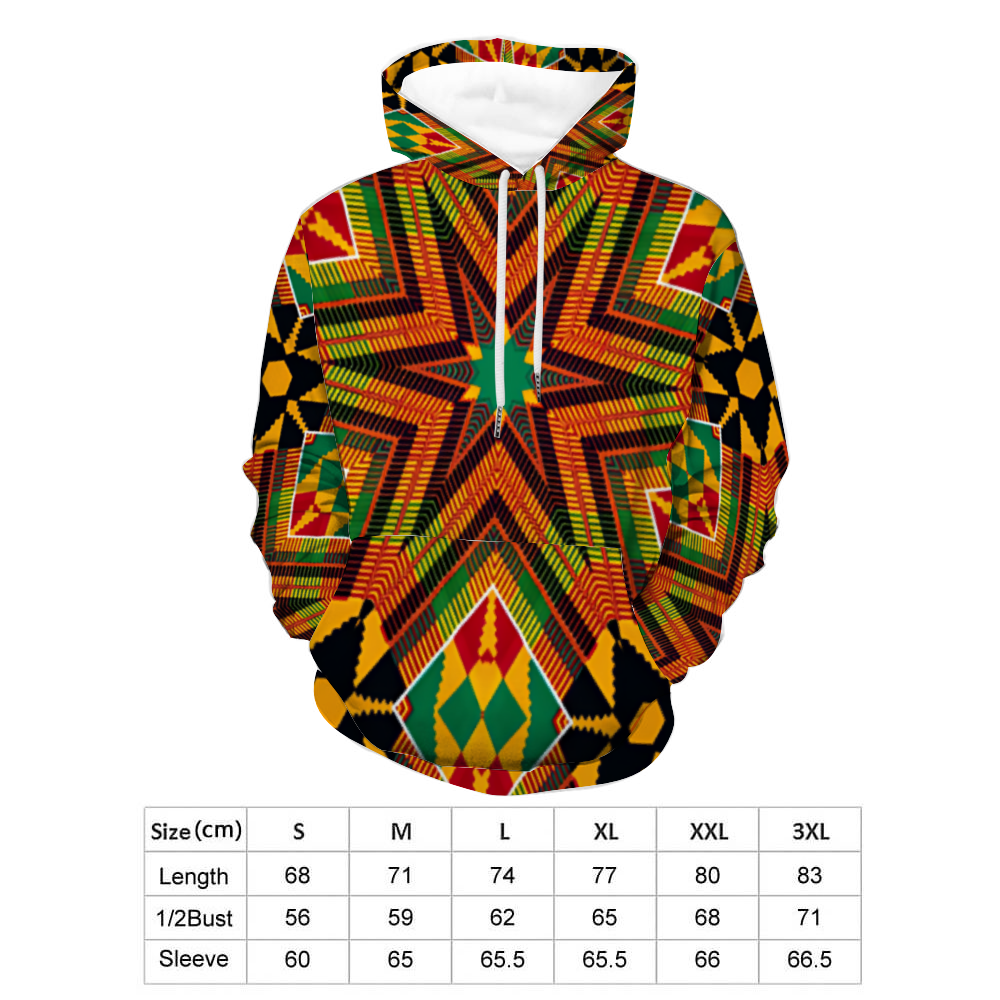Men's Custom Unisex All Over Print Hoodie with Pockets