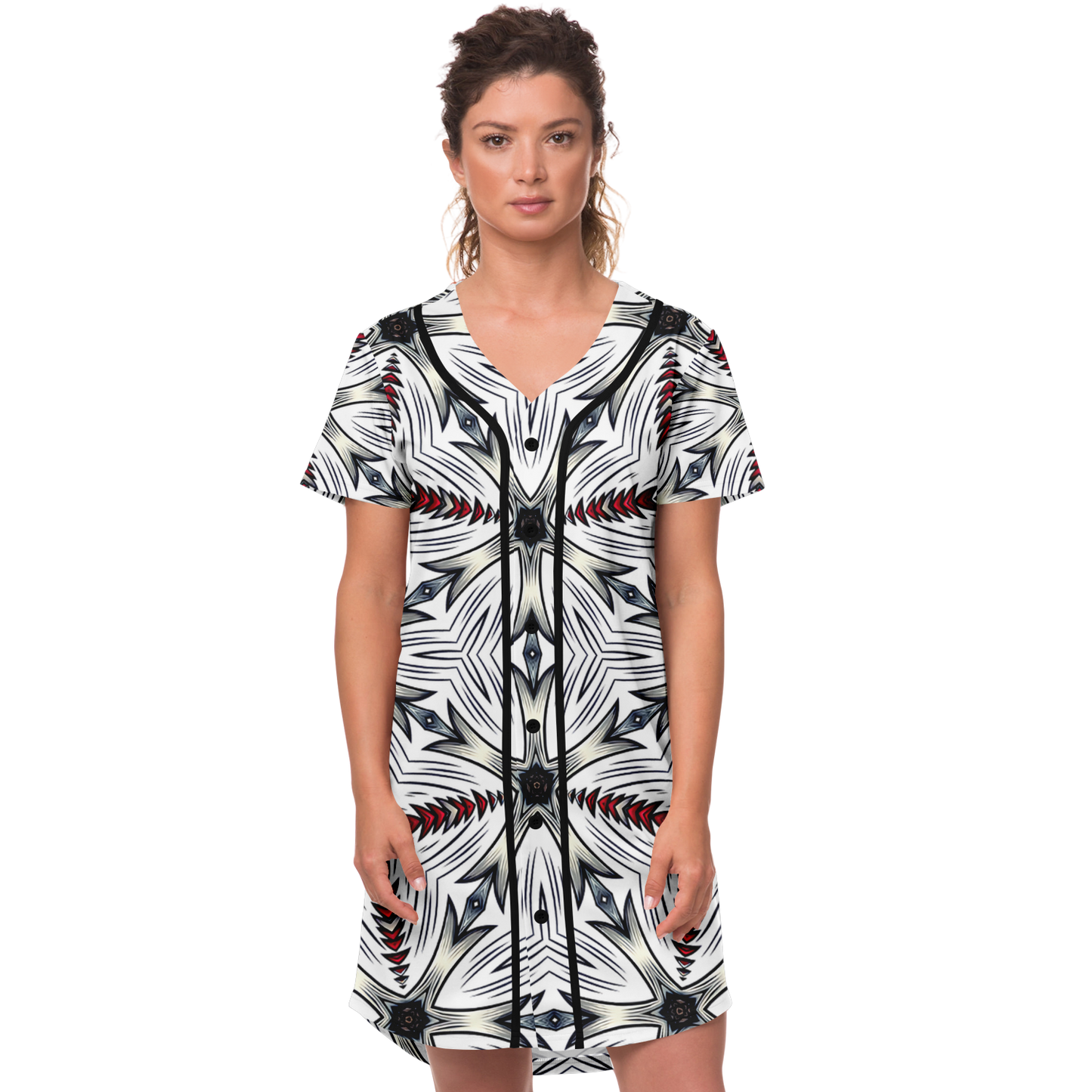 Women's Baseball Jersey Dress