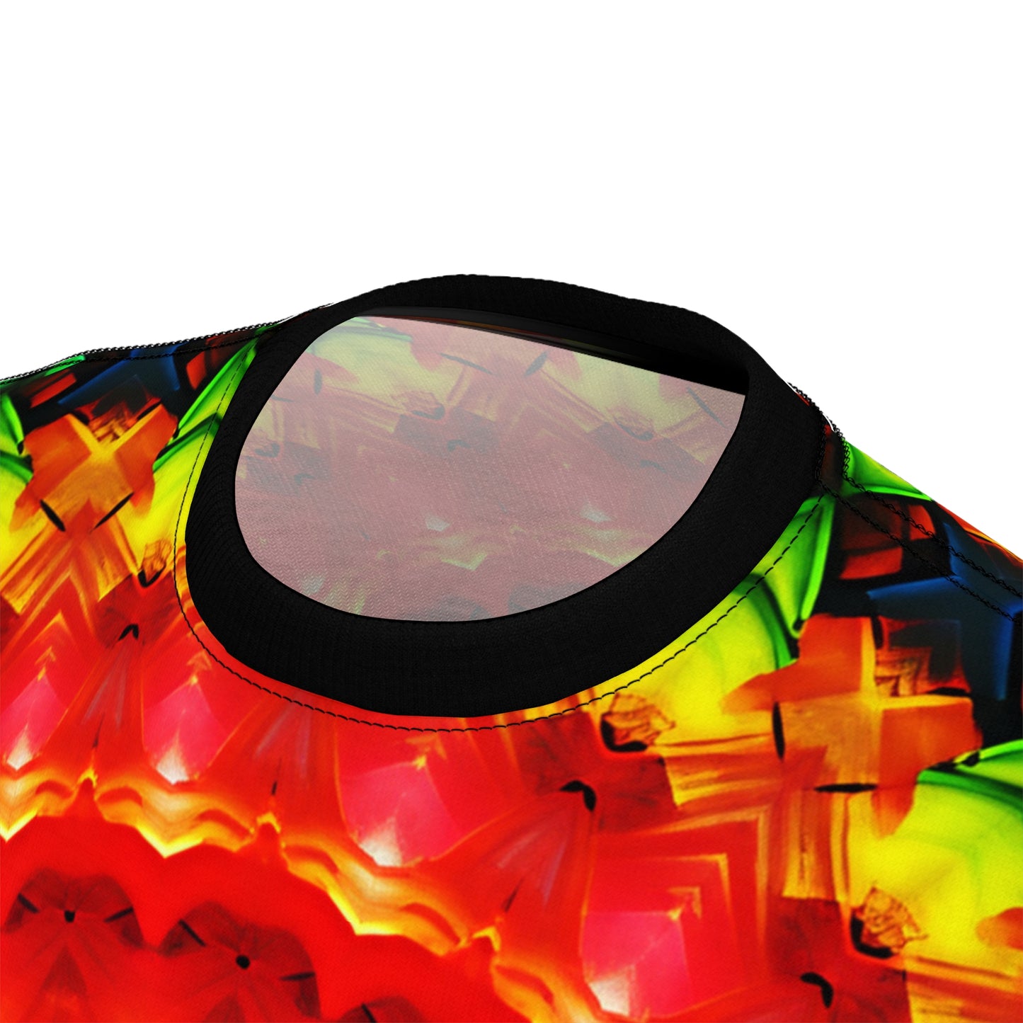 Men's Psychedelic Mandala All-Over Print Tee