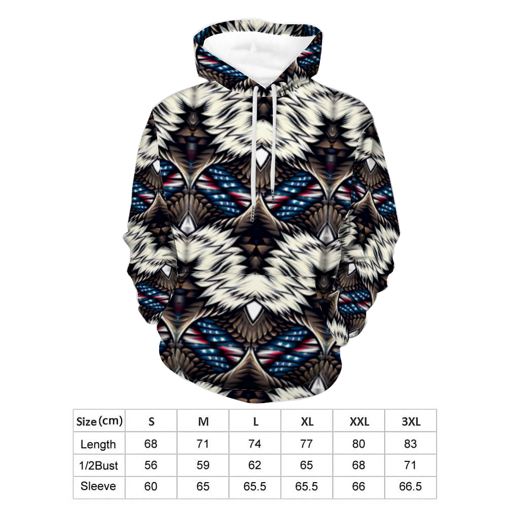 Men's Custom Unisex All Over Print Hoodie with Pockets