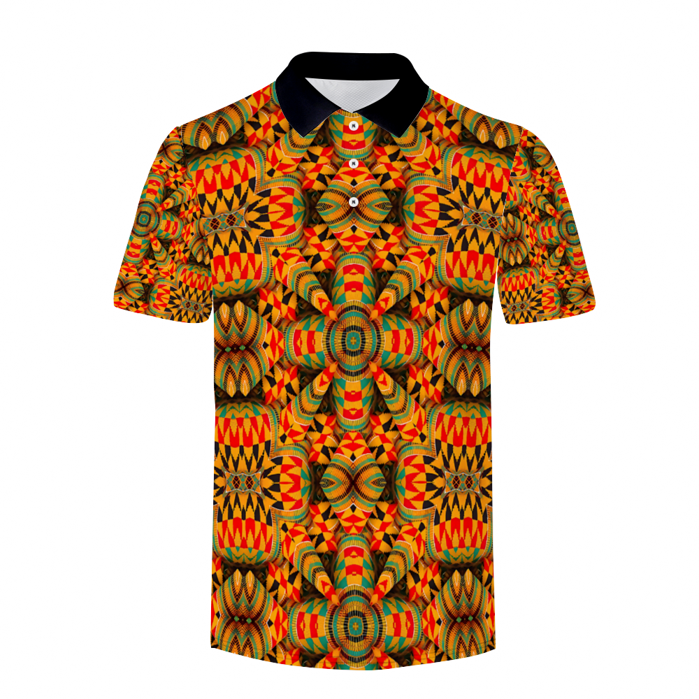 Men's Custom Black Classic Polo Shirt Tees