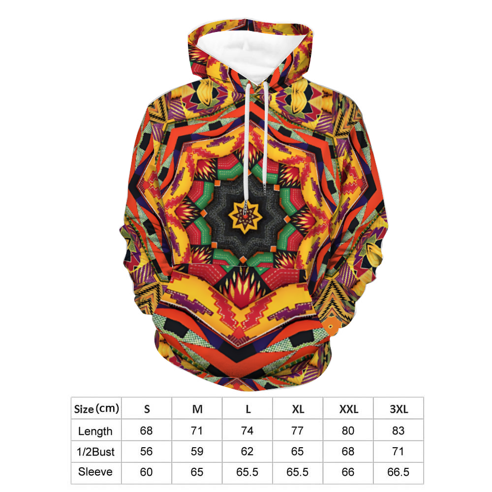 Men's Custom Unisex All Over Print Hoodie with Pockets