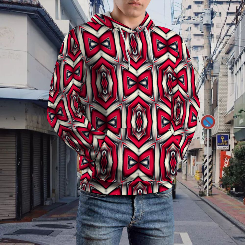 Men's Custom Unisex All Over Print Hoodie with Pockets