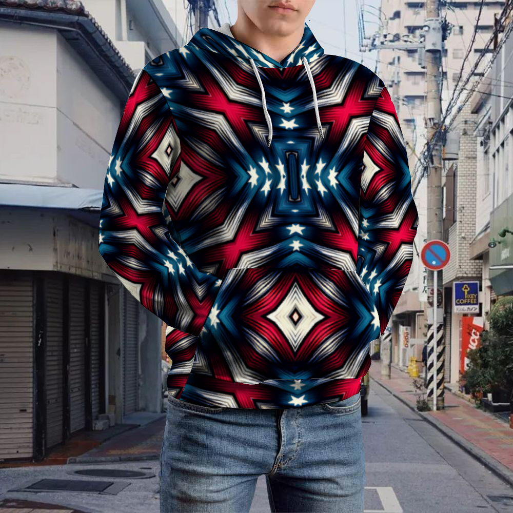 Men's Custom Unisex All Over Print Hoodie with Pockets
