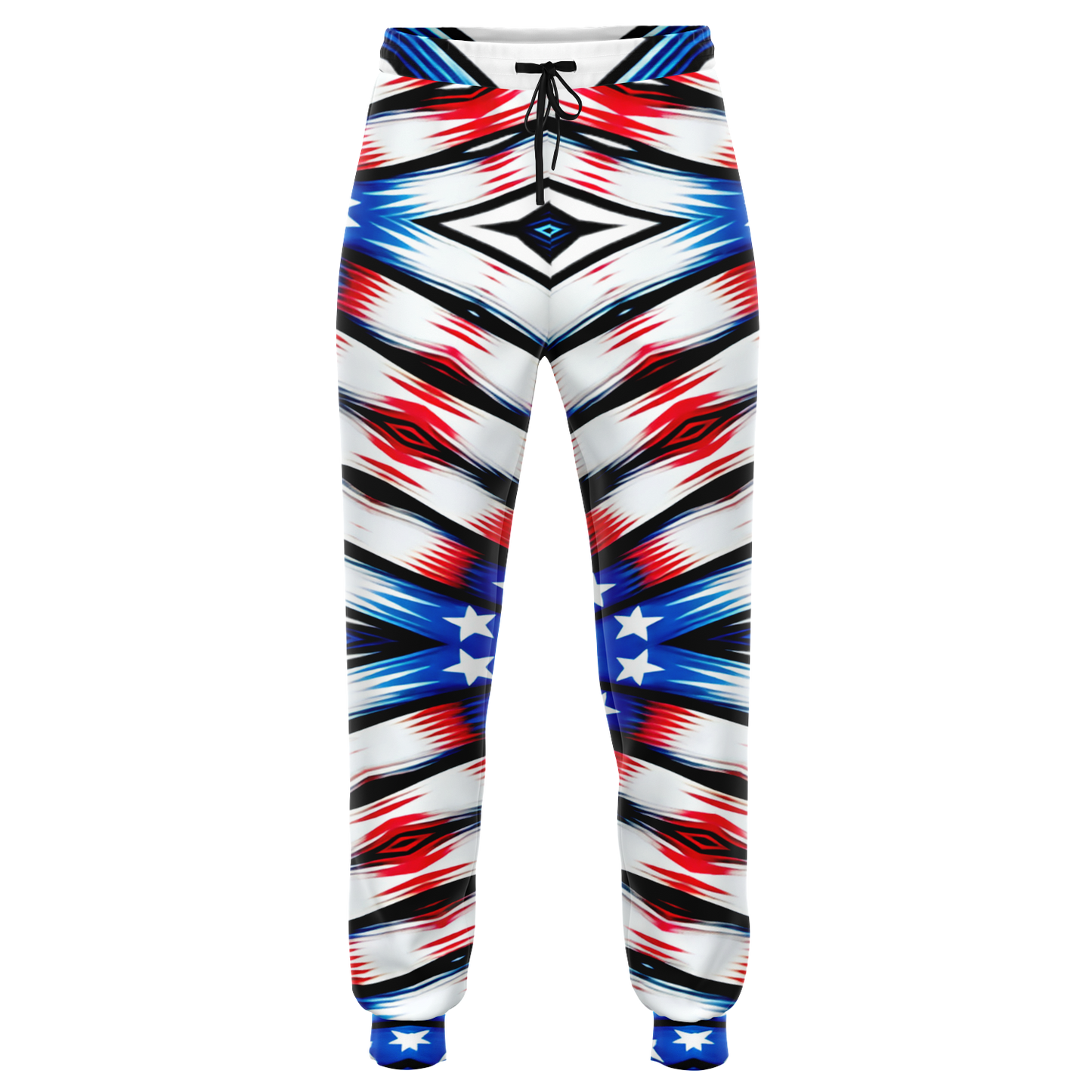 Women's American Flag Pattern All-Over Print Athletic Jogger