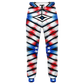 Women's American Flag Pattern All-Over Print Athletic Jogger