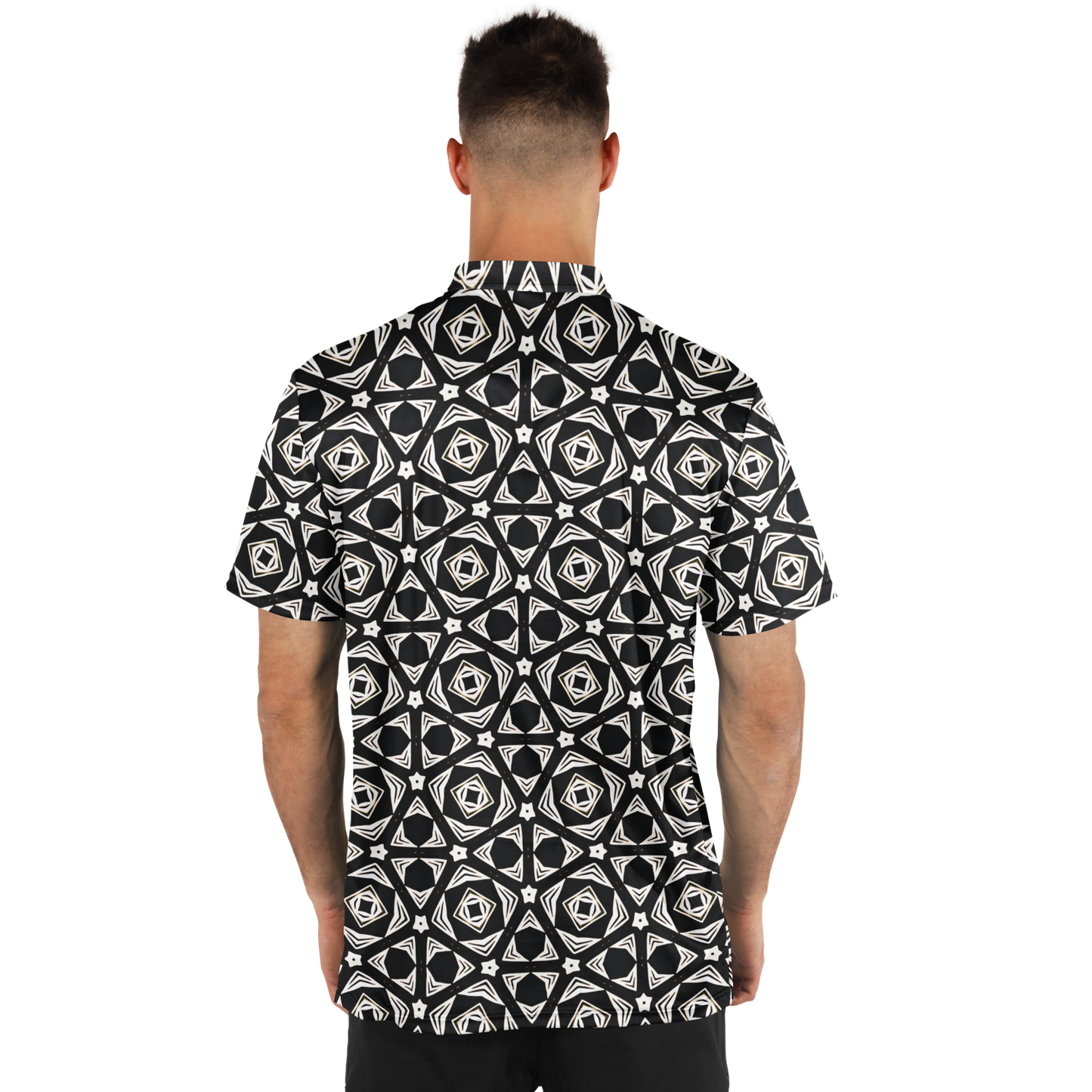 Men's Blade Collar polyester Polo Shirt