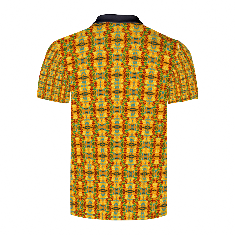 Men's Custom  Black Classic Polo Shirt Tees