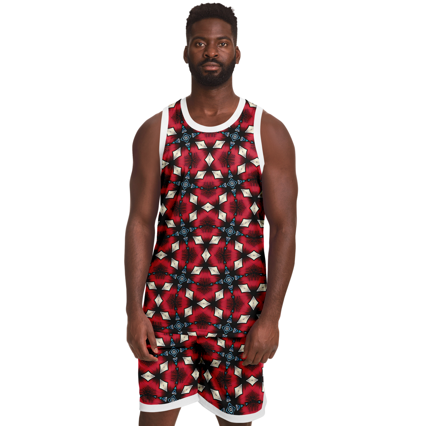 Men Basketball Set Rib