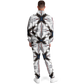 Men's Abstract Symmetry Pattern Track Jacket and Pants