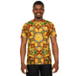 Men's Golden Kaleidoscope Design Soccer Jersey