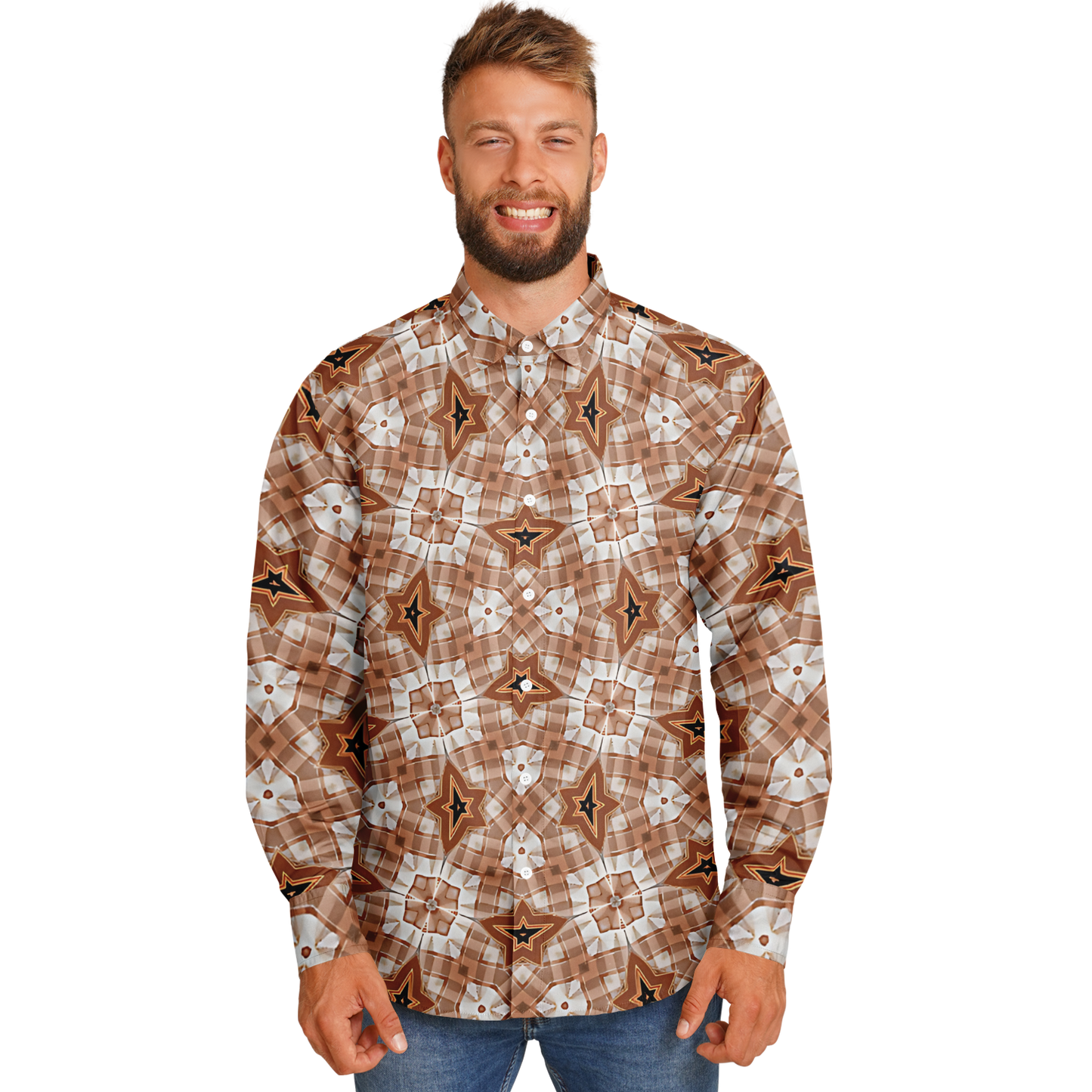 Men's Long Sleeve Button Down Shirt