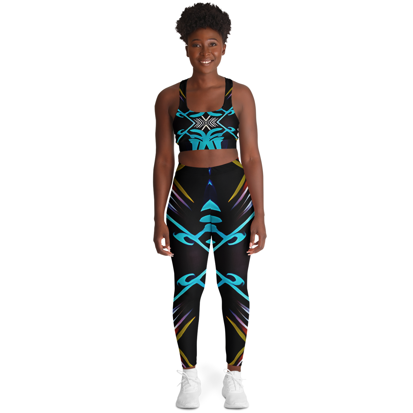 Women's Padded Sports Bra & Leggings