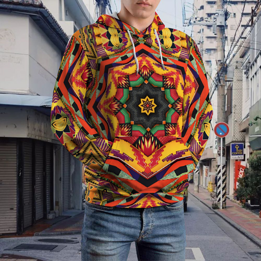 Men's Custom Unisex All Over Print Hoodie with Pockets
