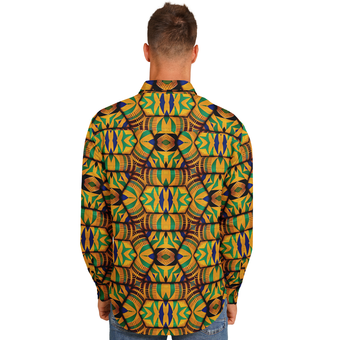 Men's Long Sleeve Button Down Shirt