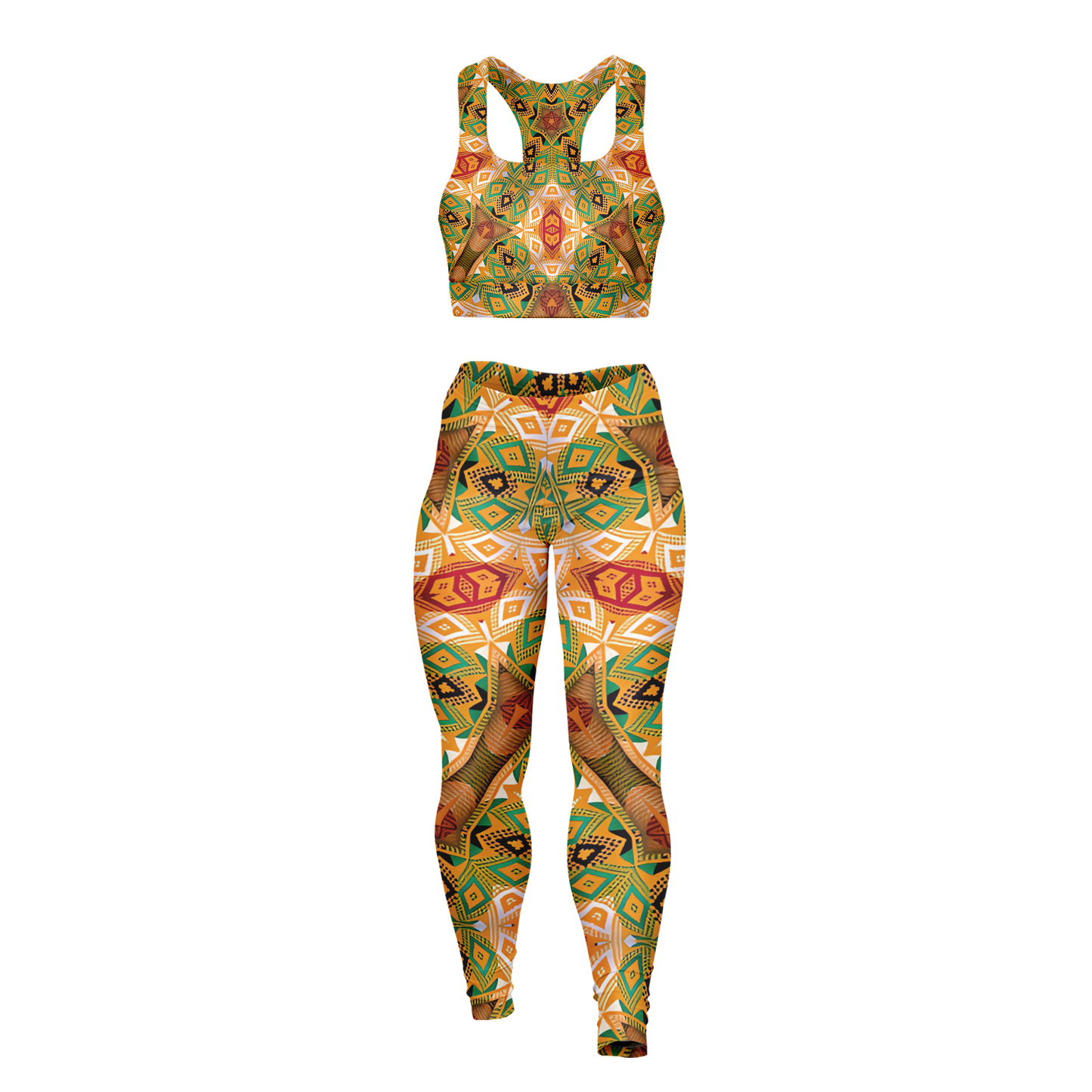 Women's Padded Sports Bra & Leggings