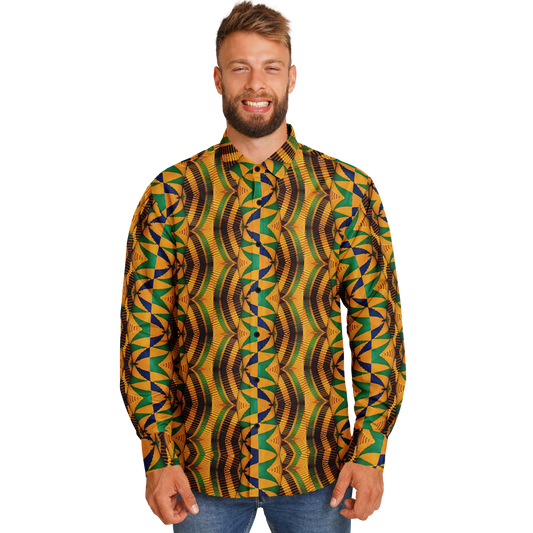 Men's Long Sleeve Button Down Shirt