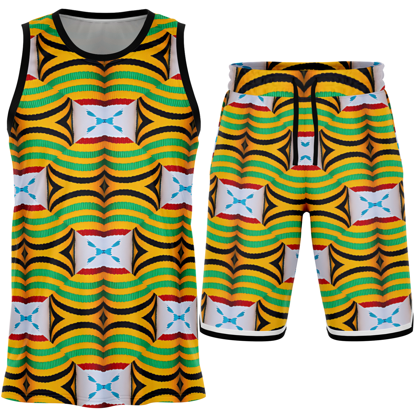 Men's Basketball Set Rib