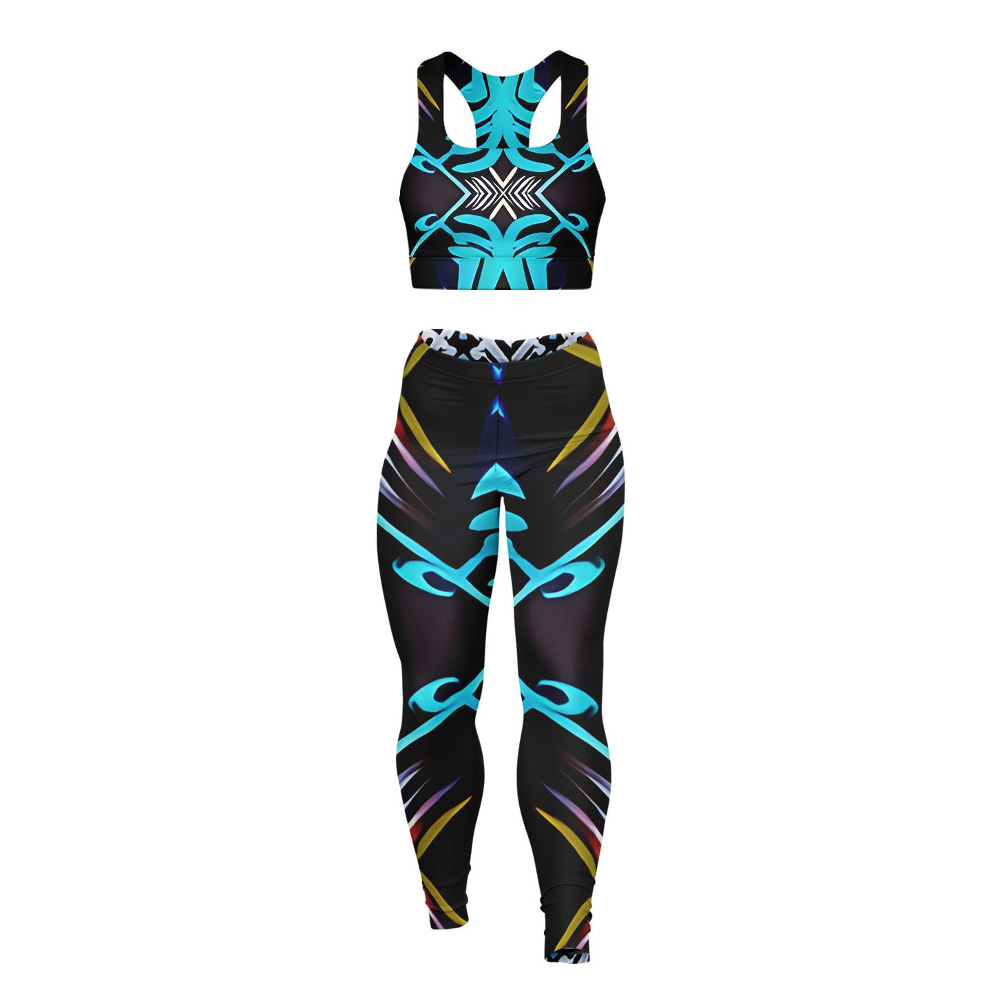 Women's Padded Sports Bra & Leggings