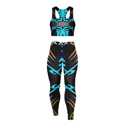 Women's Padded Sports Bra & Leggings