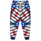 Men's American Flag Pattern All-Over Print Athletic Jogger
