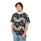 Men's Bold Geometric Pattern All-Over Print Unisex Cut & Sew Tee.