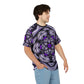 Men's Kaleidoscope Purple Unisex Cut & Sew Tee