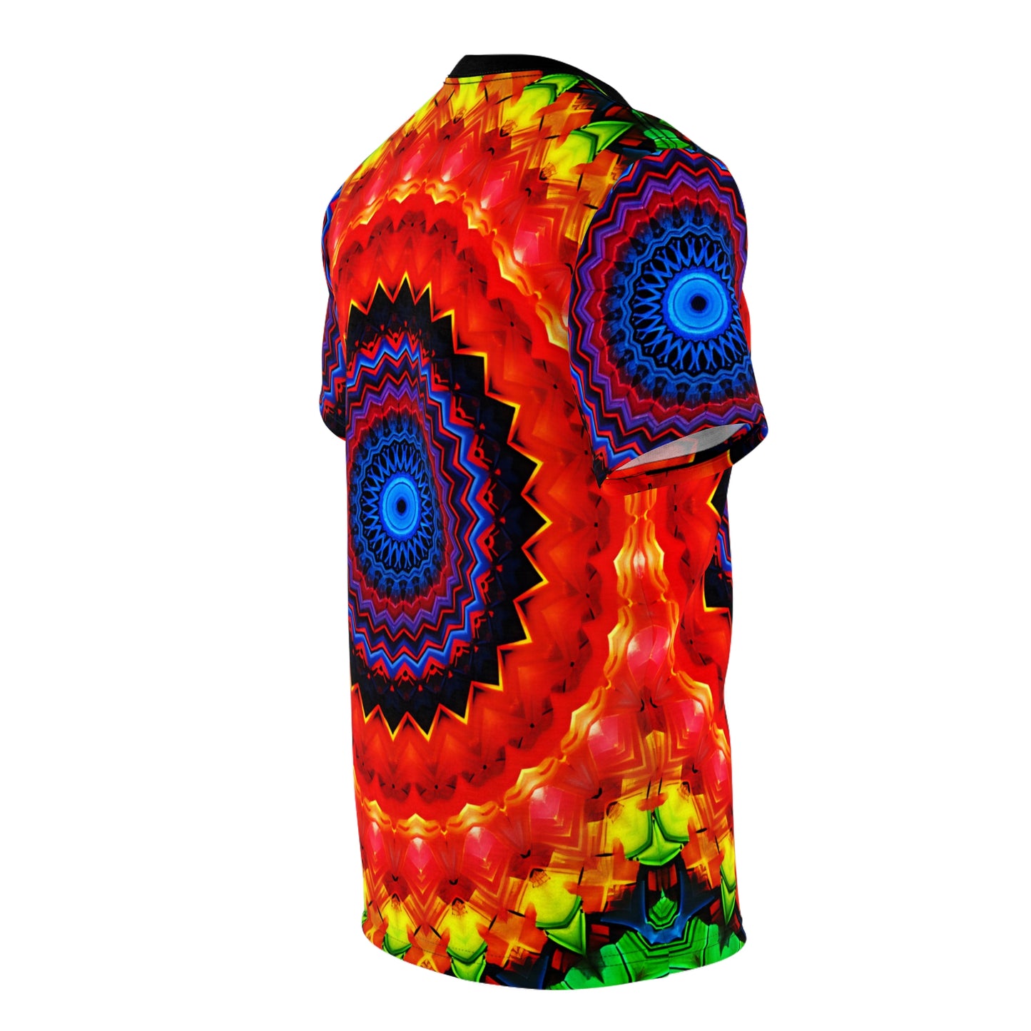 Men's Psychedelic Mandala All-Over Print Tee