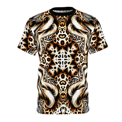 Women's Leopard Baroque Pattern All-Over Print Unisex Cut & Sew Tee