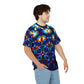 Men's Psychedelic Kaleidoscope All-Over Print Unisex Cut & Sew Tee