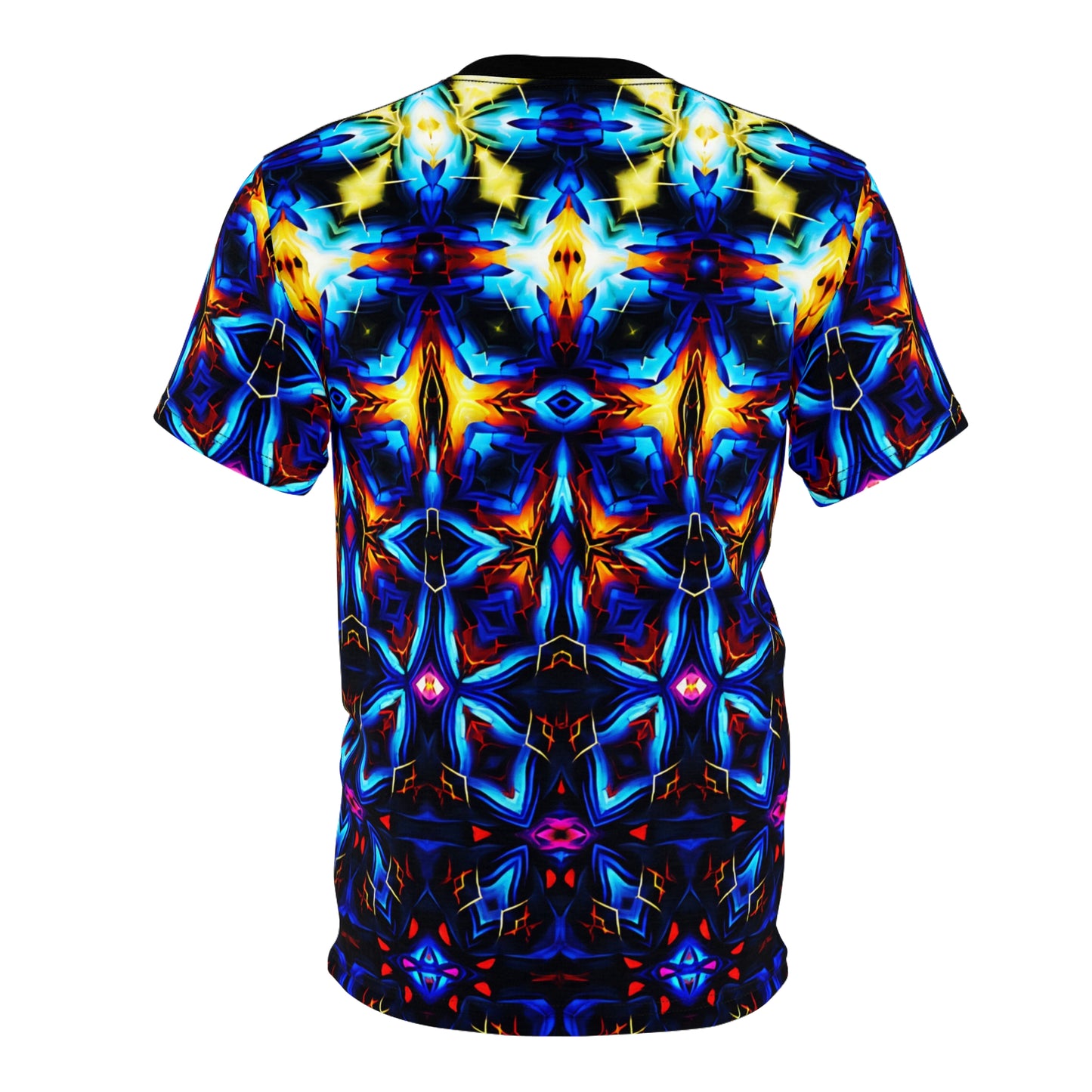 Women's Psychedelic Kaleidoscope All-Over Print Unisex Cut & Sew Tee