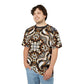 Men's Leopard Baroque Pattern All-Over Print Unisex Cut & Sew Tee