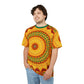 Men's Vibrant Yellow Sunburst Mandala All-Over Print T-Shirt
