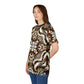 Women's Leopard Baroque Pattern All-Over Print Unisex Cut & Sew Tee