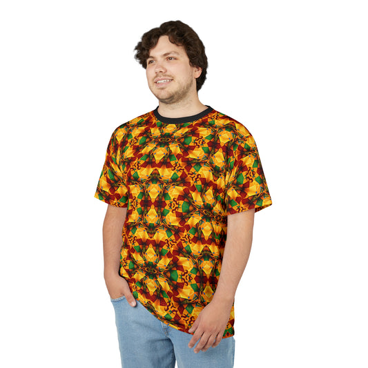 Men's Kaleidoscope Flame All-Over Print Tee