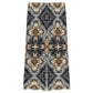 Women's Neutral Geometric Floral Pattern All Over print Side-Tie Short Sleeve Top & Wide-Leg Pants Set