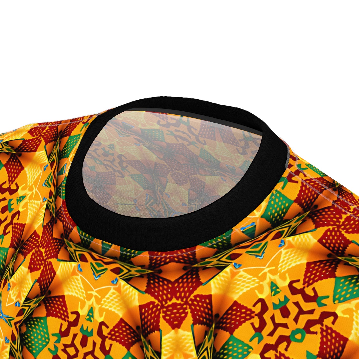 Women's Vibrant Geometric Unisex Cut & Sew Tee