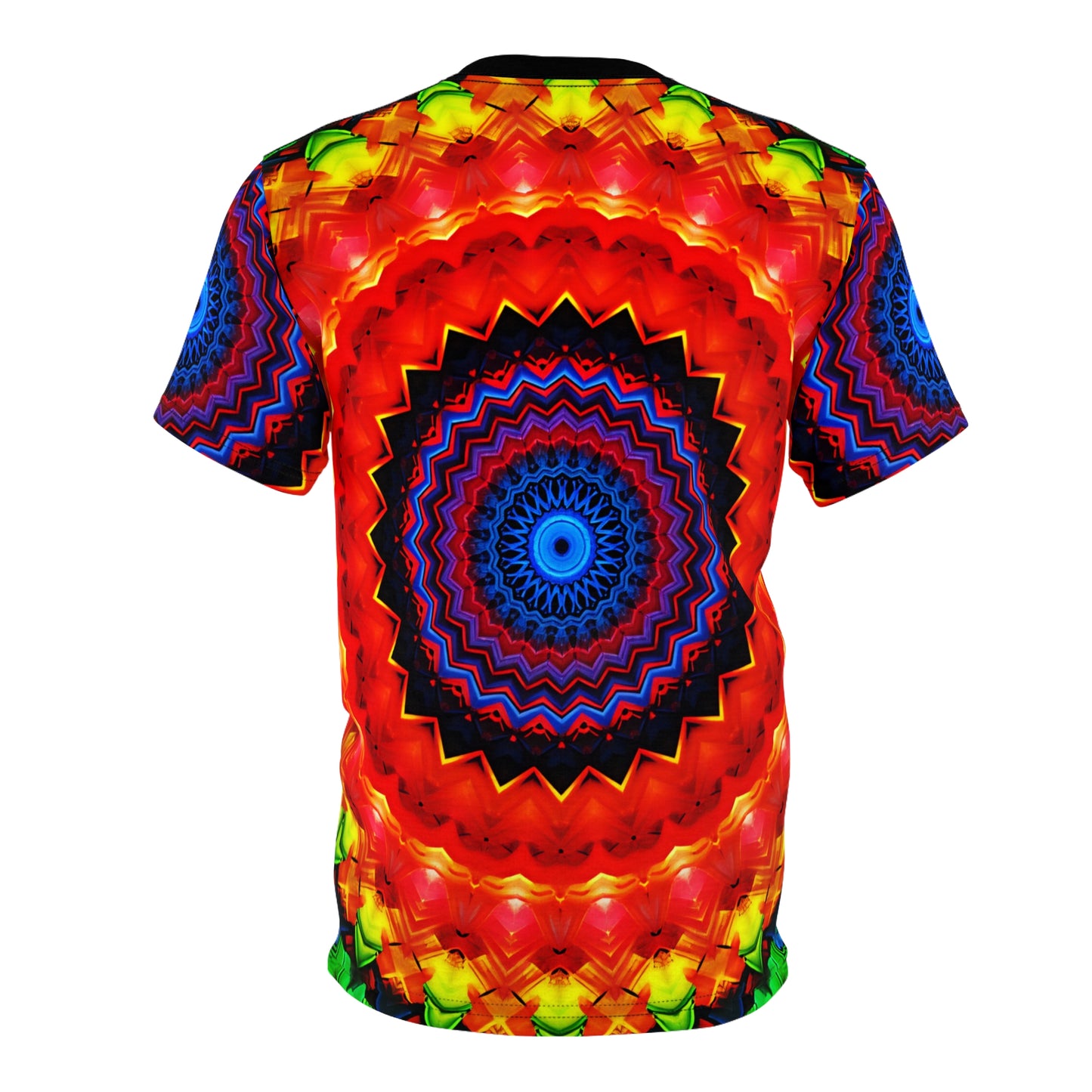 Women's Psychedelic Vibrant Mandala All-Over Print Shirt