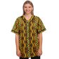 Women's African Kente Geometric Pattern All-Over Print Baseball Jersey