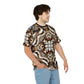 Men's Leopard Baroque Pattern All-Over Print Unisex Cut & Sew Tee
